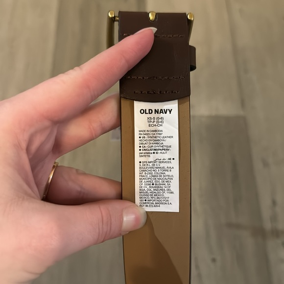 XS/S Brown Women’s Brown Belt NWT - Picture 4 of 5